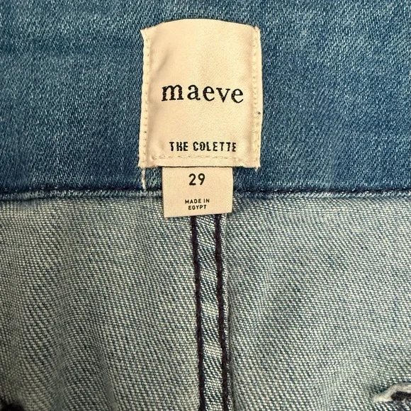 Maeve Colette Cropped Jeans - Picture 3 of 5